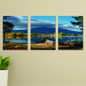 Set of 3 nature wall art phototile frame - Image 1