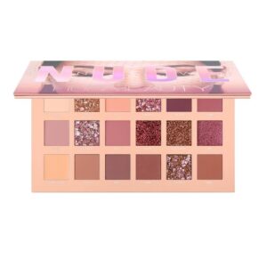 18 Shade   glittery - Matte  NUDE Eyeshadow Palette - Image 2