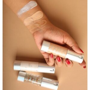 3in1 BIYA 24k Gold Gel Primer Foundation Highlighter Set | Best Quality Foundation Highlighter - Image 3