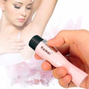 Kemei KM-1012 Lady Mini Electric Shaver Hair Remover - Image 5