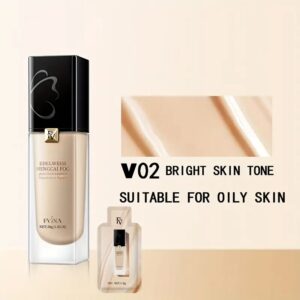 FV Edelweiss Liquid Refreshing Essence FVINA Foundation Skin Care Dry Oil Skin Long-lasting Base Makeup IMPORTED - Image 4