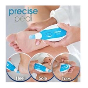 Precise Pedi - Electric Callus Remover Foot File, Cordless (Cell Operated) - Image 3