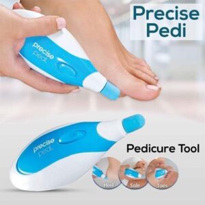 Precise Pedi - Electric Callus Remover Foot File, Cordless (Cell Operated) - Image 2