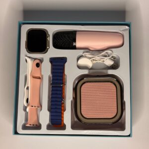 Crown K12 Watch & Speaker Set - Best Quality Speaker Set & Watch Set | Watch with Karaoke Speaker | Watch with 4 Multiple Random Color Straps - Image 4