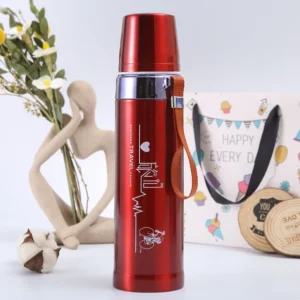 Sports Vacuum Flask 750ML Stainless Steel Water Bottle (random color) - Image 3