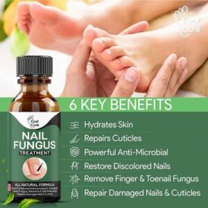 Fast Nail Fungal Treatments Nail Repair Essences Serum Care Treatments Foot Nail Fungus Removal Gel - Image 3