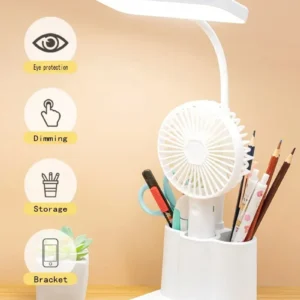 LED Learning Dormitory Bedroom Bedside Reading Night Light Table Lamp (qp-2209-B) - Image 4