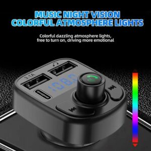 C1 - Car Mp3 Player | Car Wireless FM Transmitter | Car Mp3 Modulator | Car Accessories?( Random Color ) - Image 5