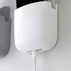 1 Pcs?U Shape Wall Mounted Mobile And Remote Holder |?Wall Mounted Storage Case for Remote, Toothbrush, Mobile Phone Plug Holder | Multifunctional Storage Holder (random color) - Image 3