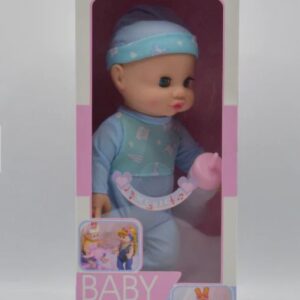 Baby Doll With Sound And Feeding Bottle/ Repeating Mama papa / Cell operated.Realistic doll. - Image 1