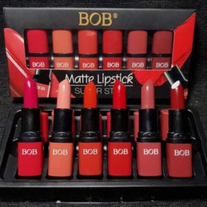 Pack of 6 Matte Bob Lipstick Set - Image 2