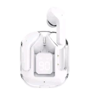 Air31 Wireless Crystal Transparent Bluetooth/Airpods/Earbuds ( random colour) - Image 3