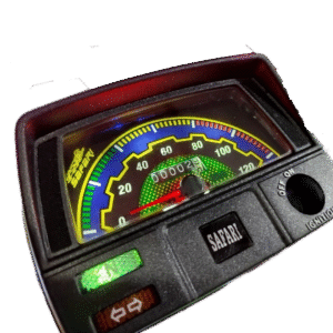 Safari 70cc Speedometer Speed with LED Lights In Meter | Best Quality Speedometer For 70CC Motorcycle | 70CC Bike Meter - Image 3