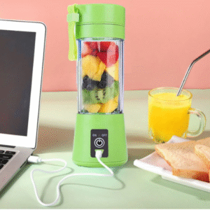 Portable Mini 6 blade Juicer blender | Outdoor Juicing Cup (380ml) - Rechargeable (random Color) - Image 2