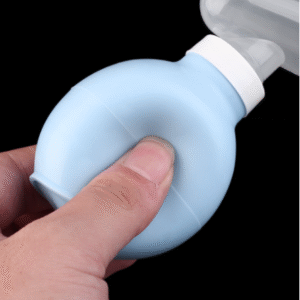 Silicone Manual Breast Feeding Pump Baby Feeding Tool Breast Milk Pump (random color) - Image 3
