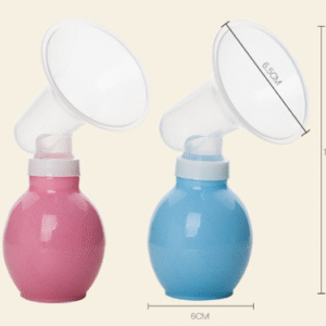 Silicone Manual Breast Feeding Pump Baby Feeding Tool Breast Milk Pump (random color) - Image 2