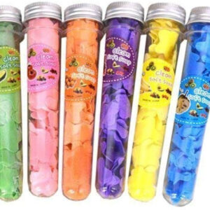 200 PCS Disposable Paper Soap with Portable Tube Bottle ? Multi-Color Travel Soap Sheets for Hand Washing, Camping, and Outdoor Use - Image 4