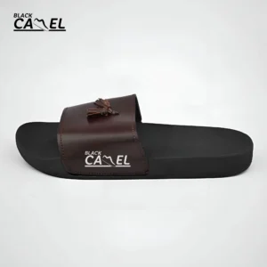 Black Camel Tassel Slide Slipper for men (Tassel-Black/Brown -39-44) - Image 4