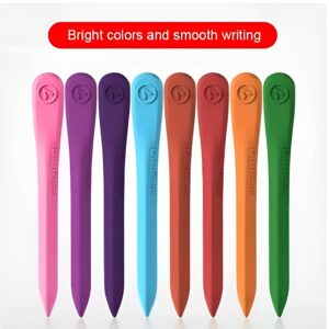 Children Pack of 12 Plastic Crayons, 12 Vibrant Crayons Colors, Caryon Pencils - Image 3