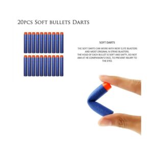 Soft Dart 20PCS Refill Set for Kids ? Safe Foam Darts Compatible with Toy Blasters ? Soft Bullet Set for Indoor & Outdoor Play - Image 5