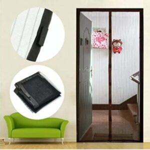 Magic Mesh Deluxe- Hands Free Magnetic Screen Door, Mesh Curtain Keeps Bugs Out - Image 3