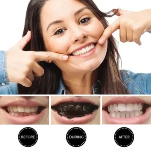 Teeth Whitening Charcoal Powder (Organic) Charcoal (30G) - Image 4