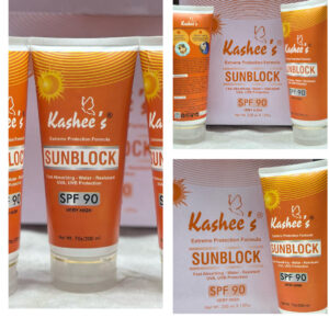 1 Pc Kashee?s Sunblock SPF 90 ? Extreme Protection Formula | Fast Absorbing Water Resistant UVA, UVB Protection 200ml - Image 4