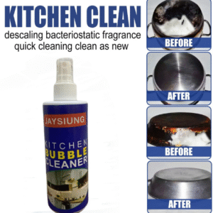 Kitchen Bubble Grease Cleaner 250ML | Dirt Grease dust cleaner for car, kitchen, home - Image 3