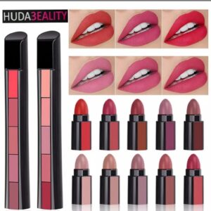 Pack of 2 - 5 in 1 Lipstick Set of 10 Colors - Image 4