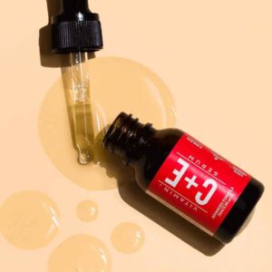 Nirvana Botanics Vitamin C + E Serum - 15ml | ANTI ACNE & GLOWING SERUM VITAMIN C + E - Image 4