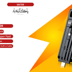 VHT-09 ? 10,000 mAh Full-Size Power Bank | Best Quality Power Bank | Vizo Power Bank - Vizo VHT-09 Power Bank - Android & IOS Power Bank Vht09 - Random Color - Image 3