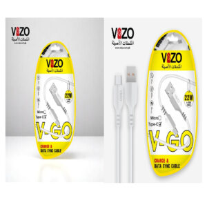 Vizo V-Go 22W Fast Charging Type-C Data Cable | Best Quality Type Fast Charging Cable | 22W Fast Charging Cable | Charging Pin - Charging Lead For Mobile Phone - Image 4