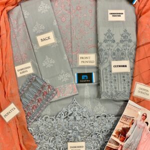 MARIA.B Lawn Chikankari 2022 (Same As Original) - Image 2