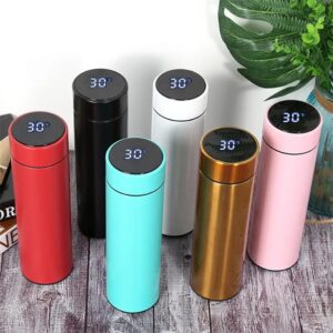 Temperature Display Indicator Insulated Stainless Steel Hot & Cold Flask Bottle (Random Color) (500 ML ) - Image 5