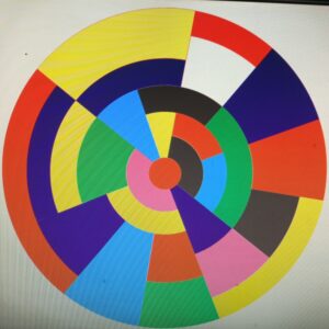 Wooden Circle Puzzle - Bricks Game (Size 5x5 inch) Wooden + Acrylic Material - Image 2