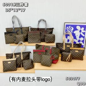 Lv Premium Quality Handbag (3pc Set) - Image 3