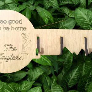 Wooden Key Shaped Hanger - Image 2