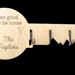 Wooden Key Shaped Hanger - Image 1