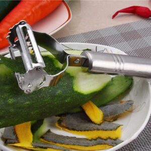 High Quality Stainless Steel Potato Cucumber Carrot Grater Julienne Peeler Vegetables Fruit Peeler Vegetable Slicer Utensils - Image 4