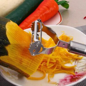 High Quality Stainless Steel Potato Cucumber Carrot Grater Julienne Peeler Vegetables Fruit Peeler Vegetable Slicer Utensils - Image 3