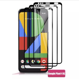 Google Pixel 4 XL Screen Glass Protector HD Edge to Edge Full Glue Tempered Glass For Pixel 4XL - Black - Image 4