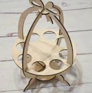 Eggs holder Wooden egg stand - Image 1