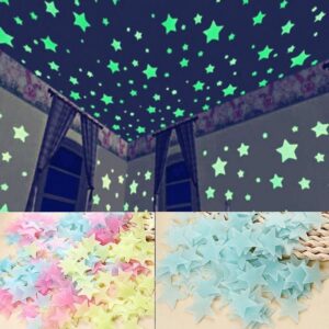 Pack of 100 - 3D Glowing Stars - Image 3