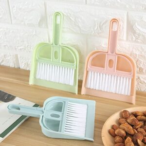 Mini Desktop Sweep Cleaning Brush Small Broom Dustpan Cute Little Broom Suit - Image 4