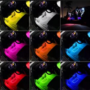 Interior light (with remote) 36 led RGB LIGHT strip Without button for bike/car/jeeb and all vehicles - Image 1