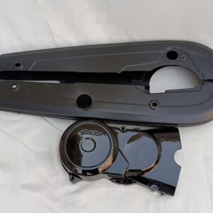 Plastic chain cover and enjine cover ( magnet tapa ) for all cd 70 bikes - Image 1