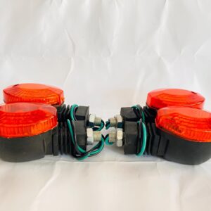 Fancy indicator for Bike Mini size flexible unbreakable yellow color 4 pcs - Image 2