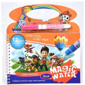 Magic Coloring Book with Water Pen(Number of pages 4)random color - Image 1