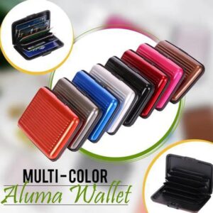 Aluma Wallet Waterproof & Damage-proof Wallet for Men & Women (Random Color) Made in China - Image 5