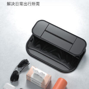 1pcs Leather Car Backseat Organizer With Tissue Bag Holder Car Back Seat Hanging Storage Bag Rear Row Water Cup Phone Pockets Travel | only 1 piece. - Image 3
